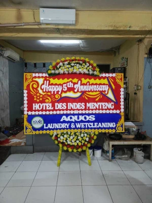 Papan Bunga di Bojong Langkaplancar