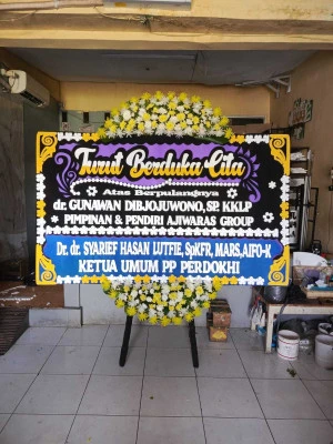 Papan Bunga di Bojong Langkaplancar